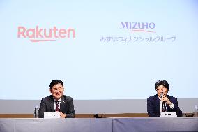 Mizuho FG Rakuten Group Joint Presentation